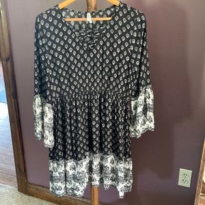 Boho mudd dress